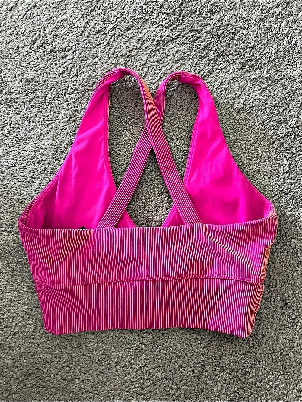 Beach Riot Mindy Top Sunset Two Tone Rib - Picture 2 of 3